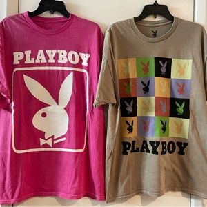 2 play boy shirts